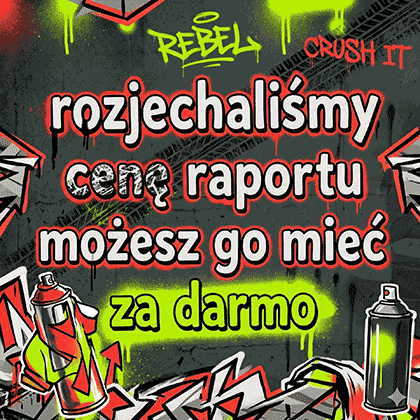 Rozjechaliśmy cenę raportu – możesz go mieć za darmo